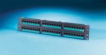 Clarity 5E 48-port panel - Cat 5e - high density - eight-port modules - 19 in x 3.5 in Clarity 5E 48-port panel - Cat 5e - high density - eight-port modules - 19 in x 3.5 in