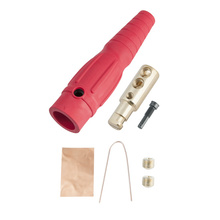 Series 18 In-Line Connectors Male, Red Series 18 In-Line Connectors Male, Red