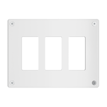 Mighty Mac™ WSP Series 3-Gang 14-Ga Stainless Steel Wall Plate, Decorator, White Mighty Mac™ WSP Series 3-Gang 14-Ga Stainless Steel Wall Plate, Decorator, White