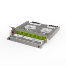 Infinium Access™, 1 Rack Unit (RU), Rack Mount Fiber Enclosure - acclAIM to acclAIM Adapter (288 Fiber), OM5 Multimode Infinium Access™, 1 Rack Unit (RU), Rack Mount Fiber Enclosure - acclAIM to acclAIM Adapter (288 Fiber), OM5 Multimode