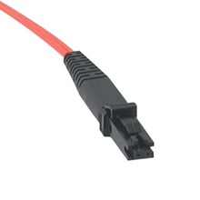 Discontinued - 23ft (7m) MTRJ-ST 62.5/125 OM1 Duplex Multimode PVC Fiber Optic Cable - Orange