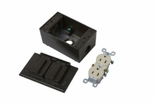 Discontinued - Discontinued - Weatherproof Outlet Kit, Bronze