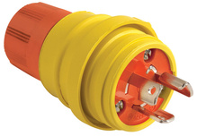 Turnlok® SteriGuard™ Antimicrobial  Plug 15A, 277V, Yellow Turnlok® SteriGuard™ Antimicrobial  Plug 15A, 277V, Yellow