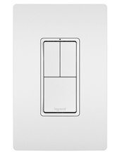 radiant® Two Single-Pole Switches and Single Pole/3-Way Switch, White radiant® Two Single-Pole Switches and Single Pole/3-Way Switch, White
