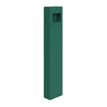 Power Pedestal 2-Gang Divider - Green