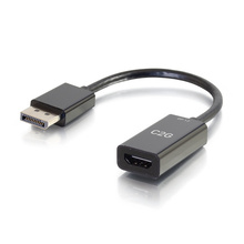 8in DisplayPort™ Male to HDMI® Female Passive Adapter Converter - 4K 30Hz 8in DisplayPort™ Male to HDMI® Female Passive Adapter Converter - 4K 30Hz