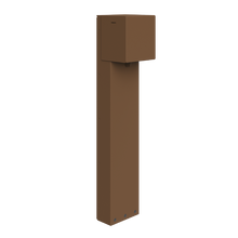 Power Pedestal 2-Gang Cover and Divider - Brown