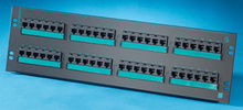 CLARITY 5E PANEL, CAT5E, SIX-PORT MODULES