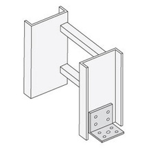 Floor Flange/Tray-To-Box Connector Floor Flange/Tray-To-Box Connector