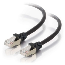 7ft (2.1m) Cat5e Snagless Shielded (STP) Ethernet Network Patch Cable - Black 7ft (2.1m) Cat5e Snagless Shielded (STP) Ethernet Network Patch Cable - Black