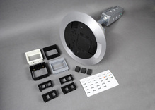 AV3 Flush A/V Assembled Poke-Thru Assembly, Black AV3 Flush A/V Assembled Poke-Thru Assembly, Black