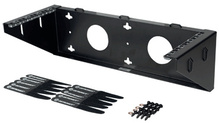 Vertical Wall Mount Bracket - 19 in mounting x 2 rack units - black Vertical Wall Mount Bracket - 19 in mounting x 2 rack units - black