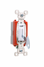 Industrial Extra Heavy Duty Specification Grade Lock Switch Back and Side Wire, White Industrial Extra Heavy Duty Specification Grade Lock Switch Back and Side Wire, White