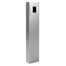 Outdoor Power Pedestal, 1-Gang Device Plate Outdoor Power Pedestal, 1-Gang Device Plate