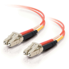 Discontinued - 19.7ft (6m) LC-LC 62.5/125 OM1 Duplex Multimode Fiber Optic Cable (TAA Compliant) - Orange