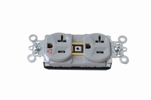 PlugTail® Isolated Ground Spec Grade Receptacles, 20A, 125V, Gray