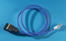 Clarity 5E 110/Mod 8 Patch Cord, Category 5e, 15', blue Clarity 5E 110/Mod 8 Patch Cord, Category 5e, 15', blue