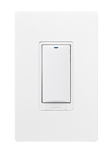 Discontinued - DLM Wireless 1-Button Dimming Wall Switch, Grey