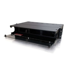 Discontinued - 2u 6-Panel Rackmount Fiber Optic Enclosure (TAA Compliant)