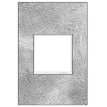 adorne® Spiraled Stainless 1-Gang Screwless Wall Plate adorne® Spiraled Stainless 1-Gang Screwless Wall Plate