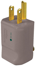 15A, 125V Hospital-Grade MaxGrip M3 Plug, Gray 15A, 125V Hospital-Grade MaxGrip M3 Plug, Gray