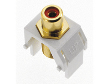 Red RCA to F-Connector, White Red RCA to F-Connector, White