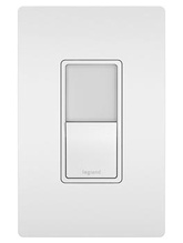 radiant® Single Pole/3-Way Switch with Night Light, White radiant® Single Pole/3-Way Switch with Night Light, White