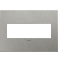 Extra-Capacity FPC Wall Plate, Brushed Stainless Steel