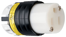 15A, 125V EHU GCM Angled Connector, Black and White 15A, 125V EHU GCM Angled Connector, Black and White