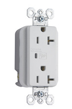 Discontinued - Discontinued - Surge Protective Duplex Receptacle, White