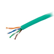 1000ft (304.8m) Cat5e Bulk Unshielded (UTP) Ethernet Network Cable with Stranded Conductors - In-Wall CM-Rated (TAA Compliant) - Green 1000ft (304.8m) Cat5e Bulk Unshielded (UTP) Ethernet Network Cable with Stranded Conductors - In-Wall CM-Rated (TAA Compliant) - Green