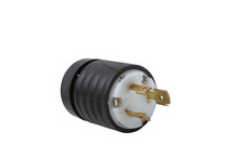30A NEMA L930 Plug - Black Back, White Front Body 30A NEMA L930 Plug - Black Back, White Front Body