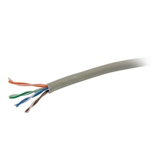 Discontinued - 1000ft (304.8m) Cat5e Bulk Unshielded (UTP) Ethernet Network Cable with Stranded Conductors - In-Wall CM-Rated (TAA Compliant) - Gray
