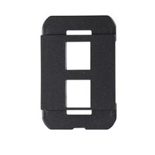 adorne® 2-Port Frame, Graphite