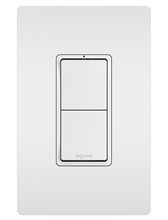 radiant® Two Single-Pole Switches, White radiant® Two Single-Pole Switches, White