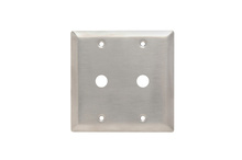 2-Gang 302/304 Stainless Steel Wall Plate, Communication Plate 2-Gang 302/304 Stainless Steel Wall Plate, Communication Plate