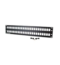 TechChoice Patch Panel Kit Flat Unloaded 48 Port TechChoice Patch Panel Kit Flat Unloaded 48 Port