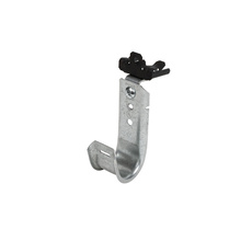 1-5/16'' Jhook Wide/Ret - 90 Deg Swivel Knock On Beam Clp 1/8''-1/4'' - Box Of 50 [F000629]