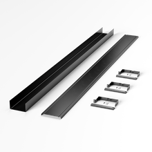 Security Kit For Wire Mesh Black, 2 In H, 4 In W Security Kit For Wire Mesh Black, 2 In H, 4 In W