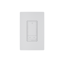 Wattstopper PLUS Wireless Slim Switch, 1B 1R, White