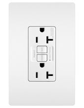 radiant® Tamper-Resistant Sensitive Appliance Duplex 20A Duplex Self-Test GFCI Receptacles with SafeLock® Protection, White radiant® Tamper-Resistant Sensitive Appliance Duplex 20A Duplex Self-Test GFCI Receptacles with SafeLock® Protection, White