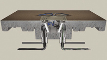 EFB6S-FC2222 Evolution Series 6-Gang Fire-Classified Floor Box EFB6S-FC2222 Evolution Series 6-Gang Fire-Classified Floor Box
