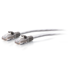 15ft (4.5m) Cat6a Snagless Unshielded (UTP) Slim Ethernet Network Patch Cable - Gray 15ft (4.5m) Cat6a Snagless Unshielded (UTP) Slim Ethernet Network Patch Cable - Gray