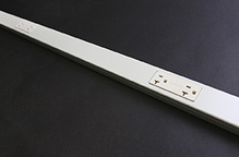 24S7218GBA99IV Steel Plugmold® Multioutlet Strip 24S7218GBA99IV Steel Plugmold® Multioutlet Strip
