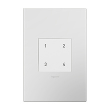 adorne® Wireless Smart Scene Switch with Netatmo, White adorne® Wireless Smart Scene Switch with Netatmo, White