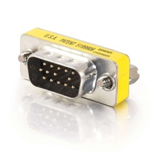HD15 VGA M/M Mini Gender Changer (Coupler) HD15 VGA M/M Mini Gender Changer (Coupler)