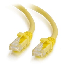 0.5ft (0.15m) Cat6 Snagless Unshielded (UTP) Ethernet Network Patch Cable - Yellow 0.5ft (0.15m) Cat6 Snagless Unshielded (UTP) Ethernet Network Patch Cable - Yellow