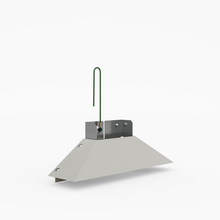 4000 Series to Connectrac Transition Fitting, Three Channel, Gray