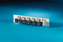Fib-Cop II Bottom Adapter Plate, 6-SC Simplex (6 Fibers) Multimode, Beige adapters Fib-Cop II Bottom Adapter Plate, 6-SC Simplex (6 Fibers) Multimode, Beige adapters