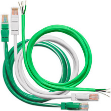 RJ45 Cables, 50 feet, plenum rated Green RJ45 Cables, 50 feet, plenum rated Green